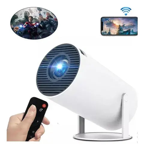 Proyector conekta Android 12 4K Compatible – Cine Portátil, Sin Límites