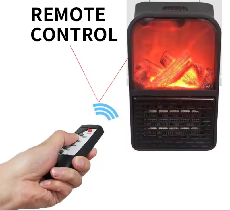 Calefactor Portátil Compacto 1000W – Calor Seguro al Instante