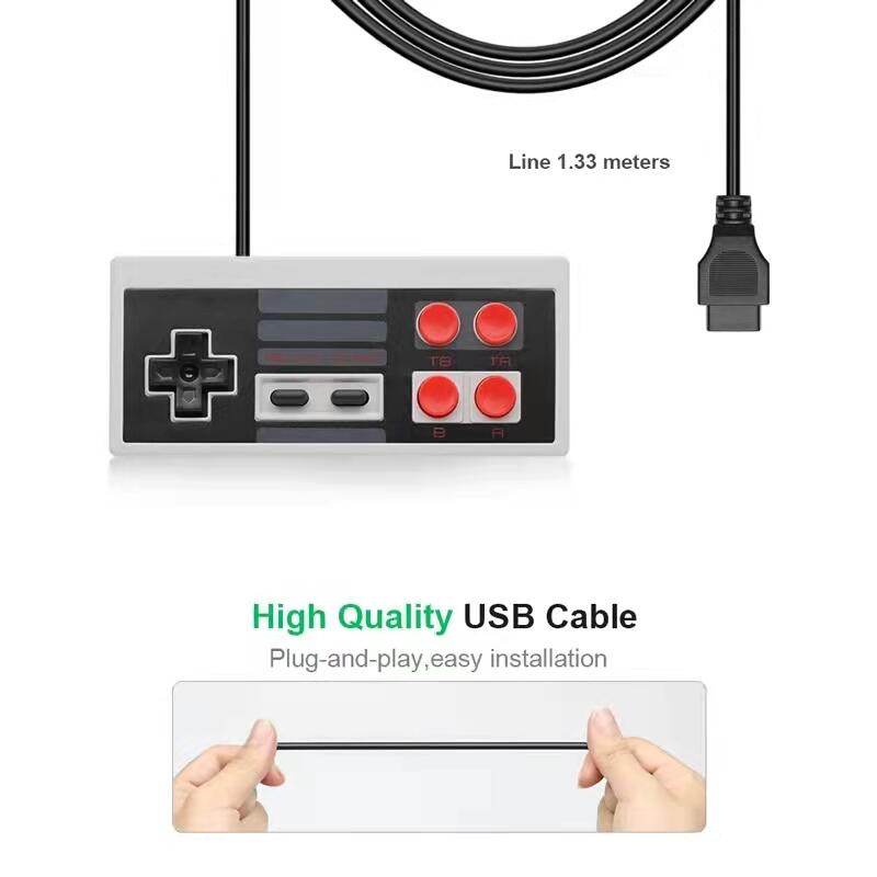 Consola Retro 8 Bits con 620 Juegos Clásicos + 2 Mandos – Diversión al Instante en Pantalla Grande