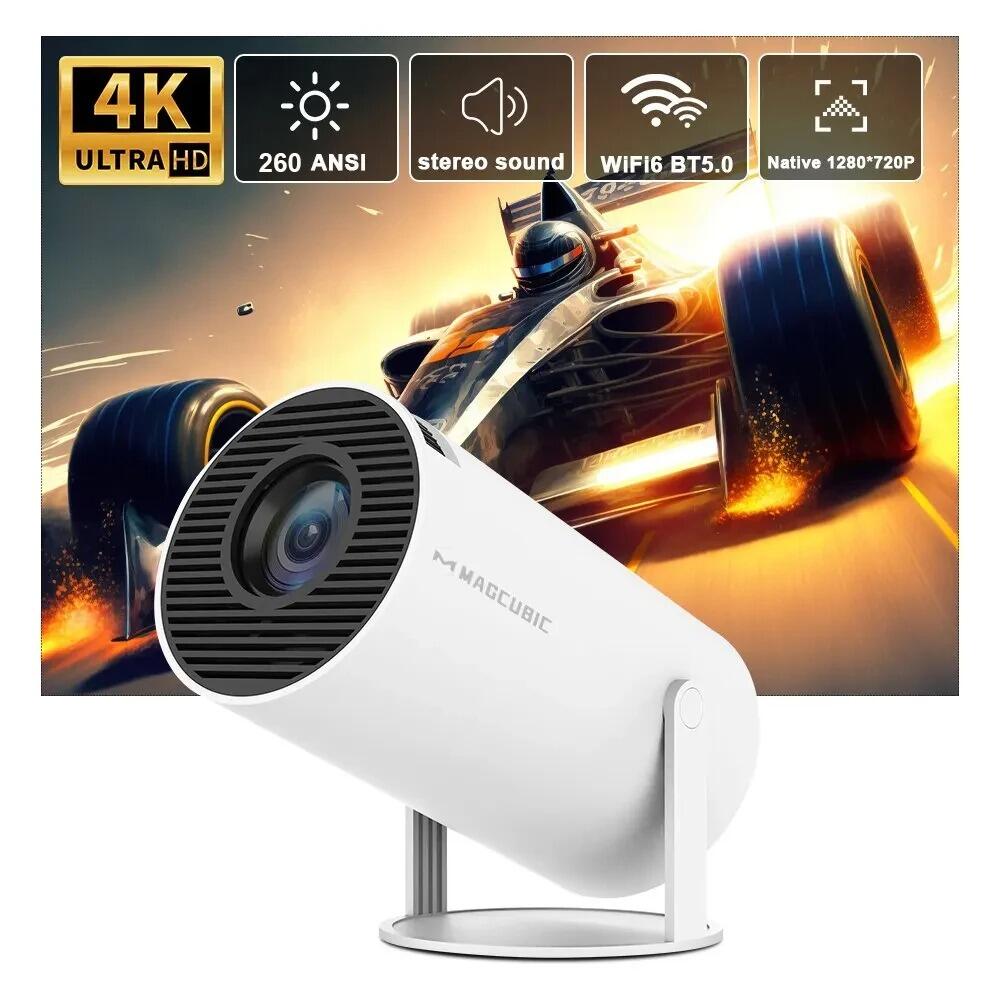 Proyector Portátil 4K: ¡Tu Cine en Cualquier Lugar!