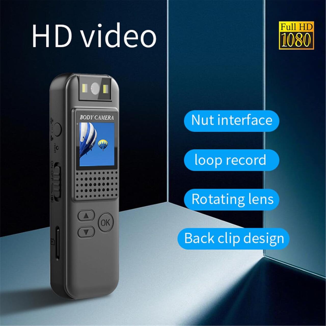 Body Camara HD - Seguridad Portatil En Alta Definicion!