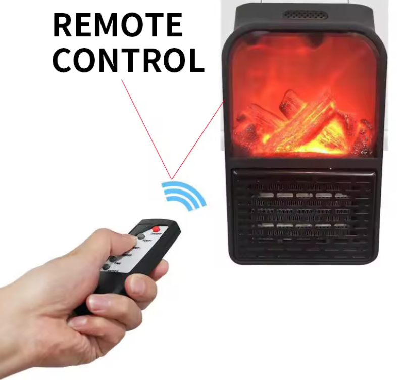 Calefactor Portátil Compacto 1000W – Calor Seguro al Instante