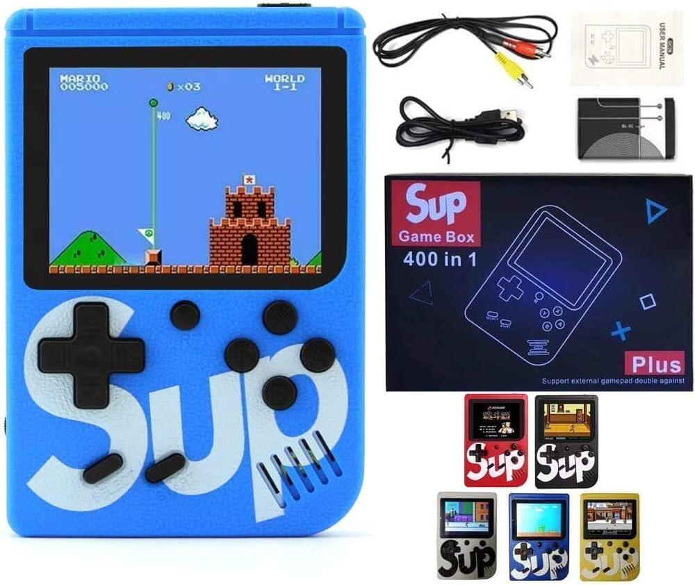 Consola GEMBOY Retro 400 en 1 – Revive tu Infancia!